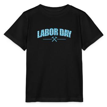 Fête du Travail aux États-Unis - T-shirt bio MINI CREATOR Stanley/Stella Enfant - noir - Devant - Mikhail (115cm)