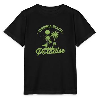 Virginia Beach Paradise Virginia Stadt in den USA - Stanley/Stella Kinder T-Shirt MINI CREATOR  - Schwarz - Vorne - Mikhail (115cm)