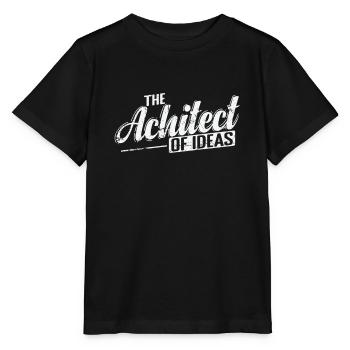 The Architect of Ideas - Stanley/Stella MINI CREATOR Kids’ T-Shirt - black - Front - Mikhail (115cm)