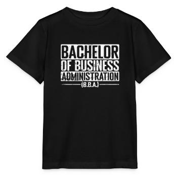 Bachelor of Business Administration Unternehmensfü - Stanley/Stella Kinder T-Shirt MINI CREATOR  - Schwarz - Vorne - Mikhail (115cm)