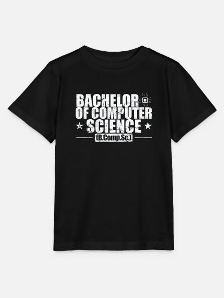 Bachelor of Computer Science - Stanley/Stella Kinder T-Shirt MINI CREATOR - Schwarz