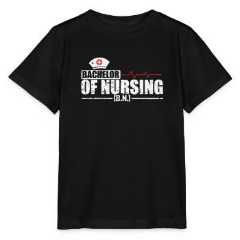 Baccalauréat en soins infirmiers Krankenpflege - T-shirt bio MINI CREATOR Stanley/Stella Enfant - noir - Devant - Mikhail (115cm)