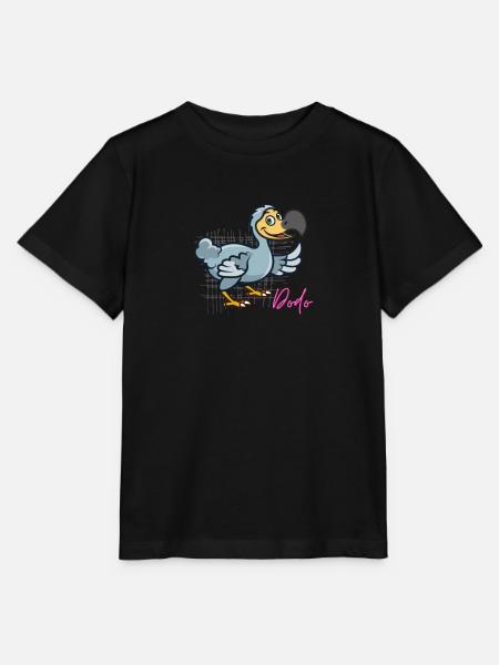 freundlicher Dodo - Stanley/Stella Kinder T-Shirt MINI CREATOR  - Schwarz