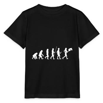 Hobby Horsing Evolution Steckenpferde Reiten Trend - Stanley/Stella Kinder T-Shirt MINI CREATOR  - Schwarz - Vorne - Mikhail (115cm)