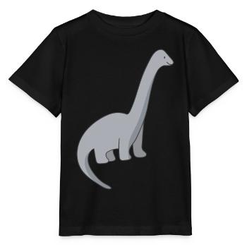 Dinosaur Dino - Stanley/Stella MINI CREATOR Kids’ T-Shirt - black - Front - Mikhail (115cm)