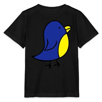 cute-bird - T-shirt bio MINI CREATOR Stanley/Stella Enfant - noir - Devant - Mikhail (115cm)