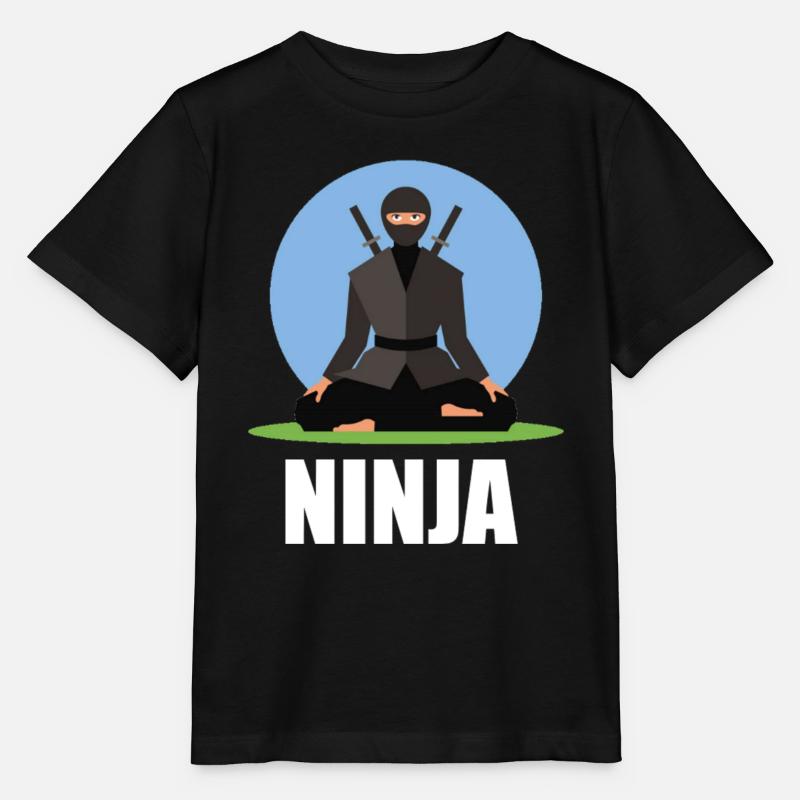 Ninja - T-shirt bio MINI CREATOR Stanley/Stella Enfant - noir