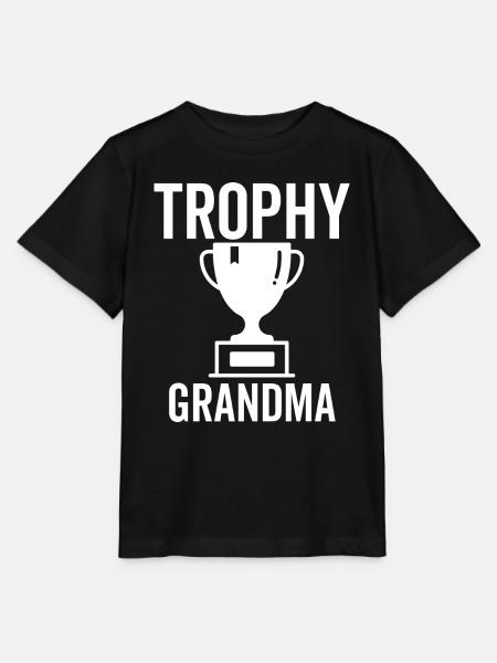 Trophäe Oma - Stanley/Stella Kinder T-Shirt MINI CREATOR - Schwarz
