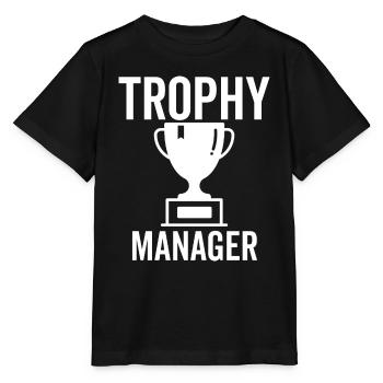 Trophäen-Manager - Stanley/Stella Kinder T-Shirt MINI CREATOR  - Schwarz - Vorne - Mikhail (115cm)
