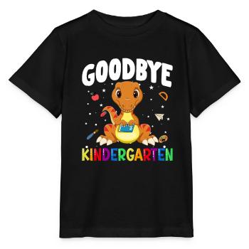 Goodbye Kindergarten Dino Schultüte - Stanley/Stella Kinder T-Shirt MINI CREATOR  - Schwarz - Vorne - Mikhail (115cm)