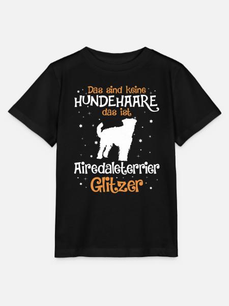 Airedale Terrier Geschenk Hunde - Stanley/Stella Kinder T-Shirt MINI CREATOR - Schwarz