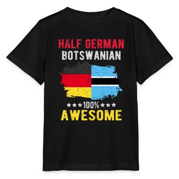 Half German Half Batswana - Stanley/Stella MINI CREATOR Kids’ T-Shirt - black - Front - Mikhail (115cm)