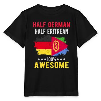Half German Half Eritrean - Stanley/Stella MINI CREATOR Kids’ T-Shirt - black - Front - Mikhail (115cm)