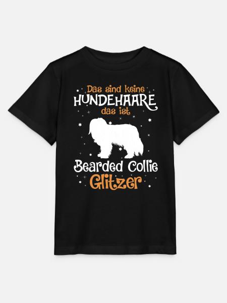 Bearded Collie Geschenk Hunde - Stanley/Stella Kinder T-Shirt MINI CREATOR  - Schwarz