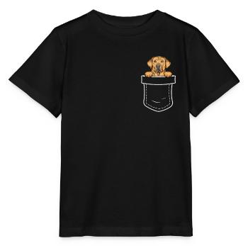 Broholmer Gave Hunde - Stanley/Stella T-shirt MINI CREATOR til børn - sort - Foran - Mikhail (115cm)