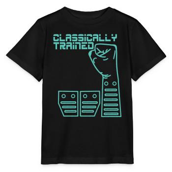 Changement de vitesse manuel Changement de vitesse Levier de vitesses - T-shirt bio MINI CREATOR Stanley/Stella Enfant - noir - Devant - Mikhail (115cm)