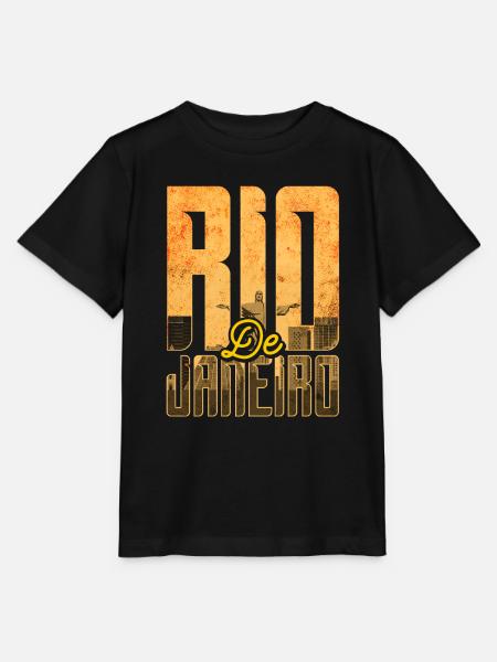 Rio de Janeiro - Stanley/Stella Kinder T-Shirt MINI CREATOR - Schwarz