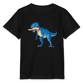 Leg surgery wheelchair lost leg - Stanley/Stella MINI CREATOR Kids’ T-Shirt - black - Front - Mikhail (115cm)