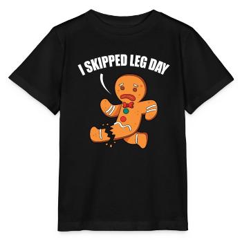 Leg surgery wheelchair lost leg - Stanley/Stella MINI CREATOR Kids’ T-Shirt - black - Front - Mikhail (115cm)