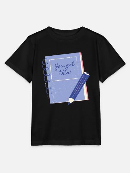 Du hast das - Stanley/Stella Kinder T-Shirt MINI CREATOR  - Schwarz