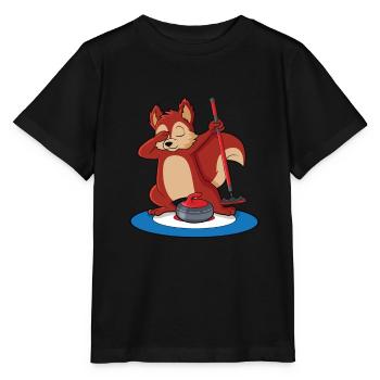 Locken - Stanley/Stella Kinder T-Shirt MINI CREATOR  - Schwarz - Vorne - Mikhail (115cm)