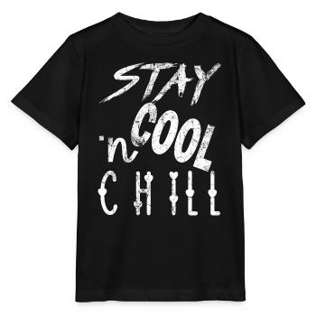 Restez au frais 3 - T-shirt bio MINI CREATOR Stanley/Stella Enfant - noir - Devant - Mikhail (115cm)