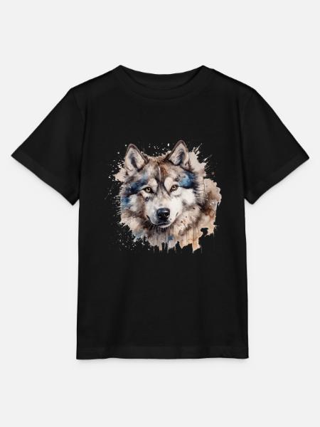 Alaskan Malamute - Stanley/Stella Kinder T-Shirt MINI CREATOR  - Schwarz