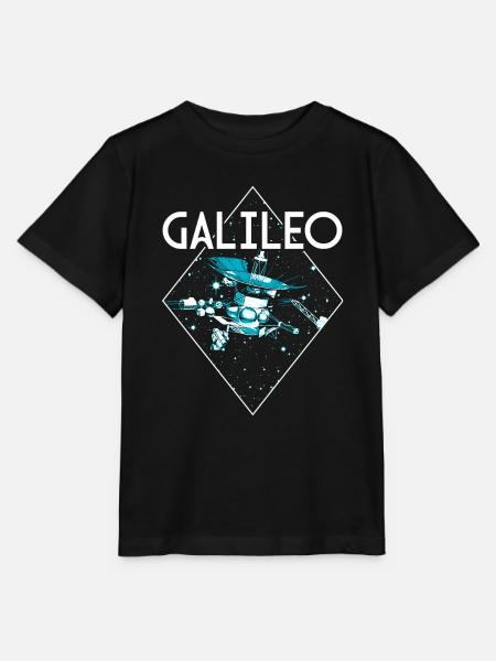 Galileo Jupiter Raumsonde - Stanley/Stella Kinder T-Shirt MINI CREATOR - Schwarz