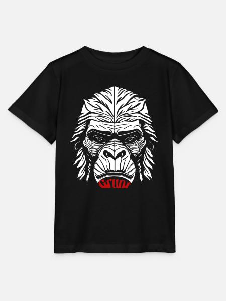 Knurren - Stanley/Stella Kinder T-Shirt MINI CREATOR - Schwarz