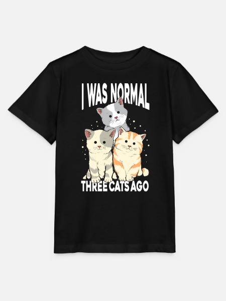 Ich War Normal - Stanley/Stella Kinder T-Shirt MINI CREATOR  - Schwarz