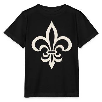 Propre lys français Logo - T-shirt bio MINI CREATOR Stanley/Stella Enfant - noir - Devant - Mikhail (115cm)
