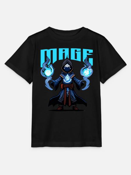 Magier - Stanley/Stella Kinder T-Shirt MINI CREATOR  - Schwarz