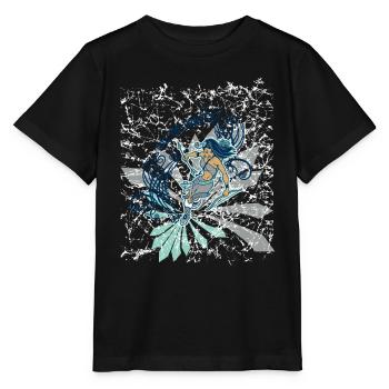 Indian - Stanley/Stella Kinder T-Shirt MINI CREATOR  - Schwarz - Vorne - Mikhail (115cm)