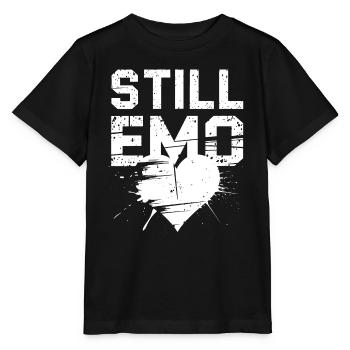 Still Emo! Emo Goth Alternative - Stanley/Stella Kinder T-Shirt MINI CREATOR  - Schwarz - Vorne - Mikhail (115cm)