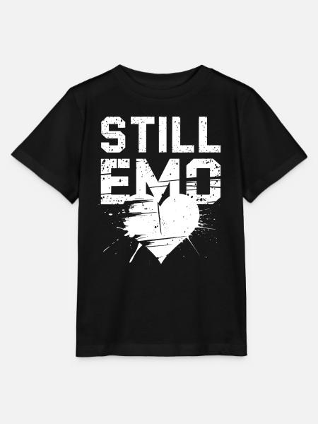 Still Emo! Emo Goth Alternative - Stanley/Stella Kinder T-Shirt MINI CREATOR - Schwarz
