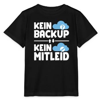 Pas de sauvegarde pas de pitié pour les programmeurs - T-shirt bio MINI CREATOR Stanley/Stella Enfant - noir - Devant - Mikhail (115cm)