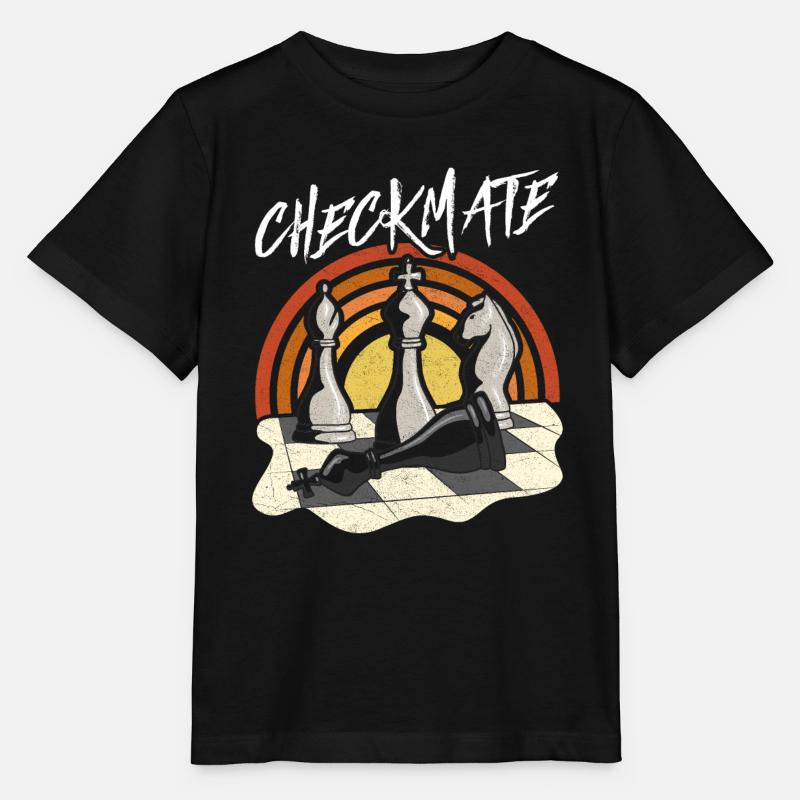 Échecs et mat - T-shirt bio MINI CREATOR Stanley/Stella Enfant - noir