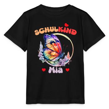 Schoolchild Mia - Stanley/Stella MINI CREATOR Kids’ T-Shirt - black - Front - Mikhail (115cm)