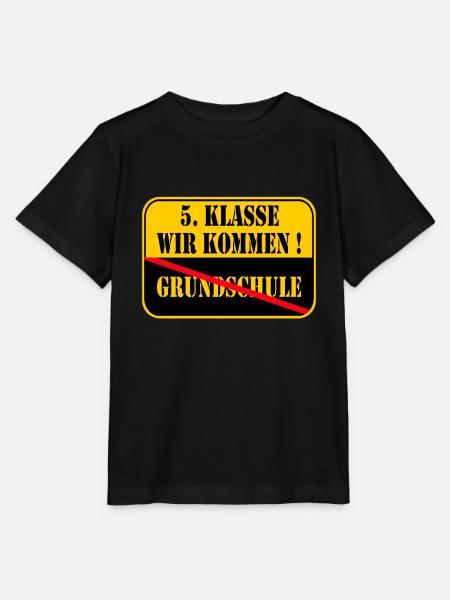 Grundschule Abschluss Grundschüler Geschenk - Stanley/Stella Kinder T-Shirt MINI CREATOR - Schwarz