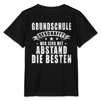 Elementary School Graduation Gift - Stanley/Stella MINI CREATOR Kids’ T-Shirt - black - Front - Mikhail (115cm)