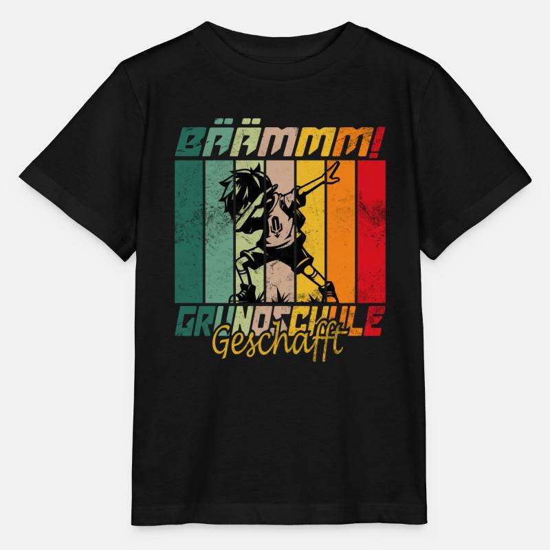 Grundschule Abschluss Grundschüler Abgänger Junge - Stanley/Stella Kinder T-Shirt MINI CREATOR  - Schwarz