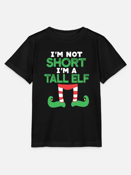 Großer Elf Elf Weihnachten - Stanley/Stella Kinder T-Shirt MINI CREATOR - Schwarz