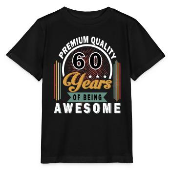 60. Geburtstag Geschenk 60 Jahre Spruch - Stanley/Stella Kinder T-Shirt MINI CREATOR  - Schwarz - Vorne - Mikhail (115cm)