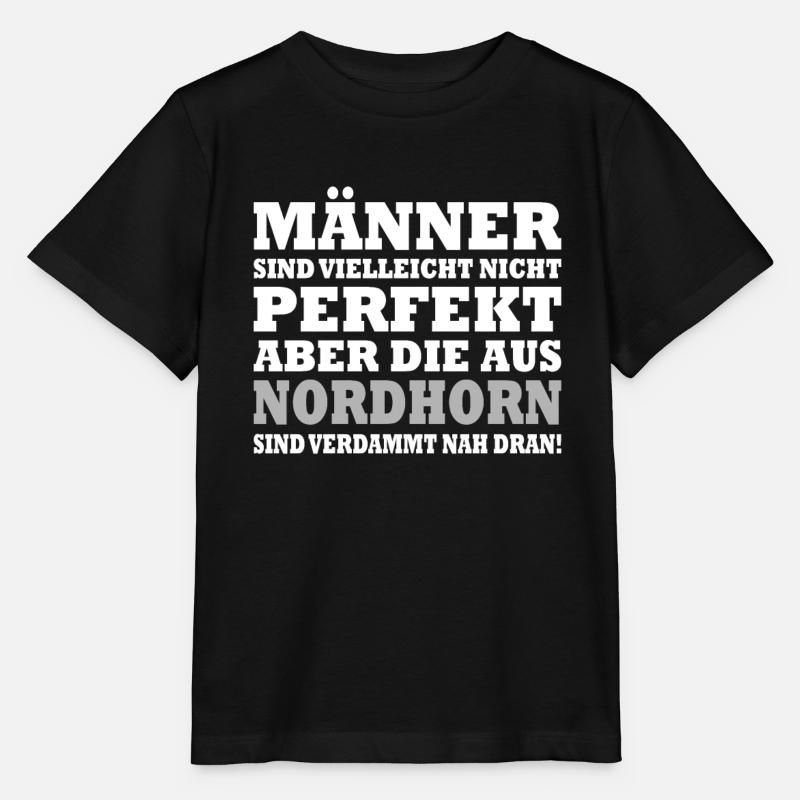 Der Mann aus NORDHORN - Stanley/Stella Kinder T-Shirt MINI CREATOR  - Schwarz