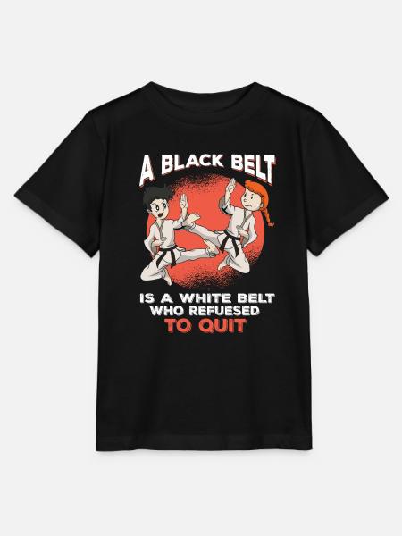 Karate Schwarzer Gürtel - Stanley/Stella Kinder T-Shirt MINI CREATOR - Schwarz