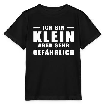 klein sein kleine Menschen kleine Frau - Stanley/Stella Kinder T-Shirt MINI CREATOR  - Schwarz - Vorne - Mikhail (115cm)