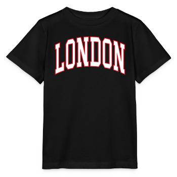 Londres - T-shirt bio MINI CREATOR Stanley/Stella Enfant - noir - Devant - Mikhail (115cm)