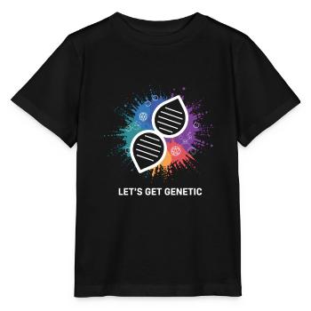 Passons à la science génétique - T-shirt bio MINI CREATOR Stanley/Stella Enfant - noir - Devant - Mikhail (115cm)