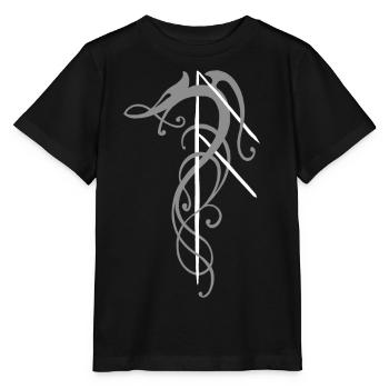 Ansuz - T-shirt bio MINI CREATOR Stanley/Stella Enfant - noir - Devant - Mikhail (115cm)