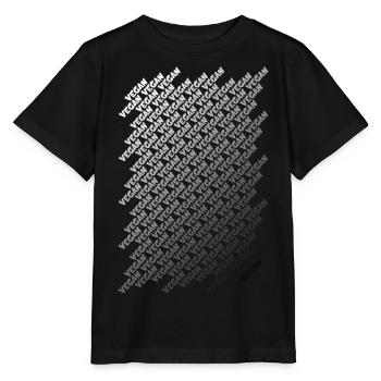 VEGAN VEGANER - Stanley/Stella Kinder T-Shirt MINI CREATOR  - Schwarz - Vorne - Mikhail (115cm)